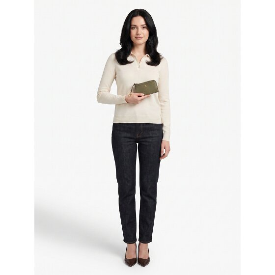 Lauren Ralph Lauren Portafoglio chiave Vera Pelle 13 cm