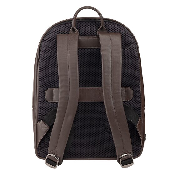 DuDu Casablanca Zaino da giorno Vera Pelle 40 cm Vano porta PC