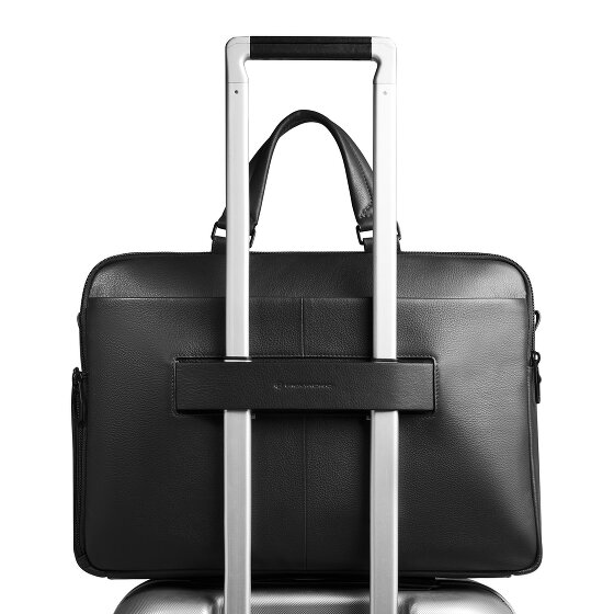 Piquadro Cartel2m Valigetta Protezione RFID Pelle 40 cm Scomparto per laptop