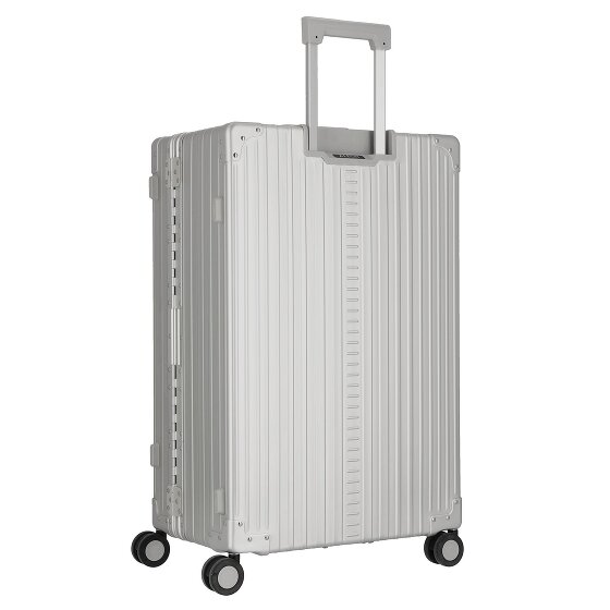 Aleon Carrello Traveler Macro a 4 ruote in alluminio da 77 cm con borsa per indumenti
