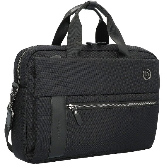 bugatti Nero Cartella 36 cm per computer portatile
