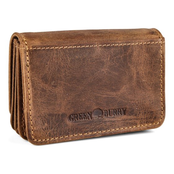 Greenburry Vintage Portafoglio Protezione RFID Pelle 10 cm