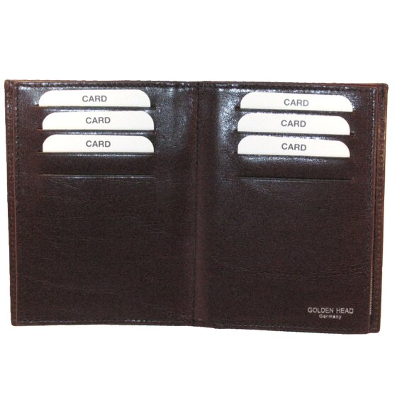 Golden Head Colorado Identity Card Case RFID in pelle 9 cm