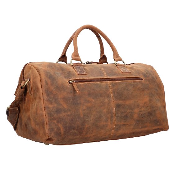 Greenburry Borsa da viaggio Weekender vintage in pelle 50 cm