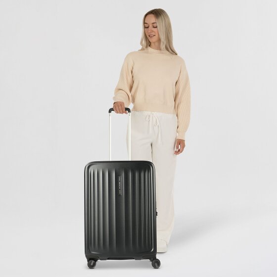 Samsonite Fyrm 4 ruote Carrello M 67 cm con piega di espansione