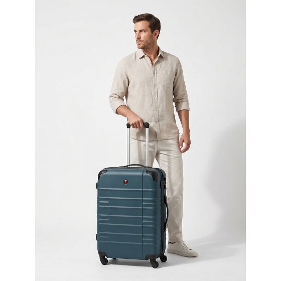 Wenger Amplar Evo 4 ruote Carrello M 65 cm con piega di espansione