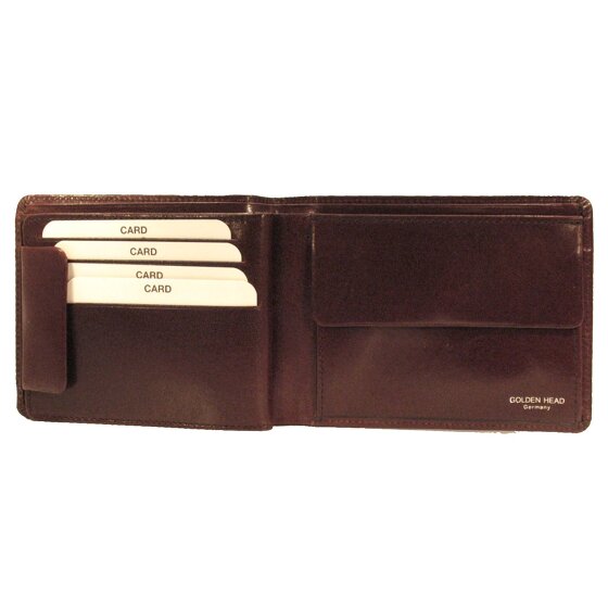Golden Head Portafoglio Colorado RFID in pelle 12,5 cm