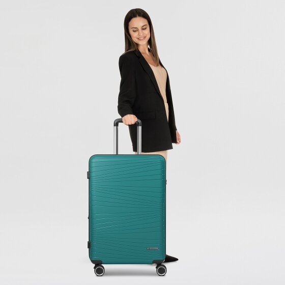 Franky Dallas 3.0 Carrello a 4 ruote M 65 cm con piega elastica