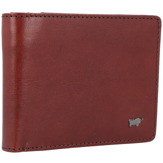 Braun Büffel Portafoglio Country RFID in pelle 12 cm