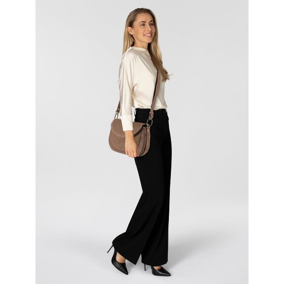 Hey Marly Big Sister Suede Borsa a spalla S Vera Pelle 25 cm