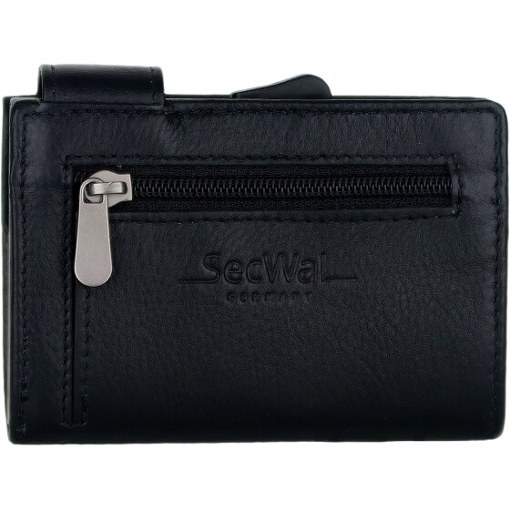 SecWal SecWal 1 Custodia per carte di credito Portafoglio RFID in pelle 9 cm
