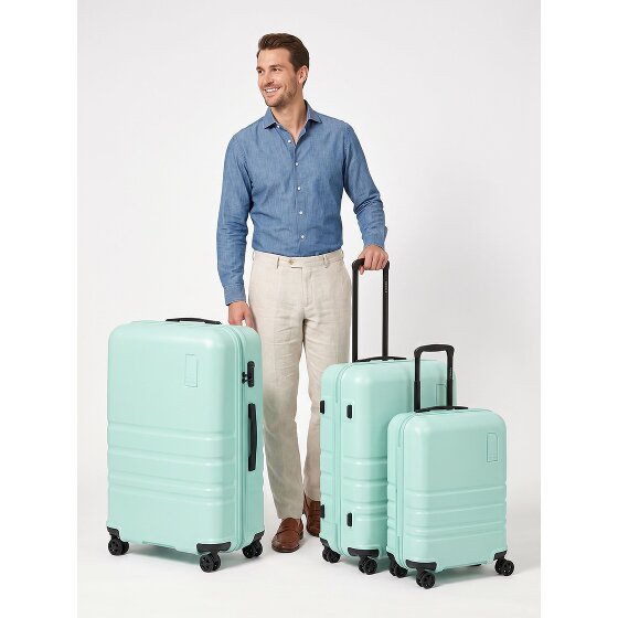 Redolz Pro ABS 4 ruote Set di valigie 3 pezzi espandibile