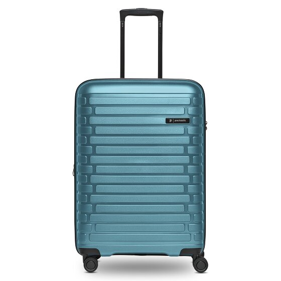Pactastic Collection 04 THE MEDIUM + 4 ruote Carrello M 66 cm con piega di espansione