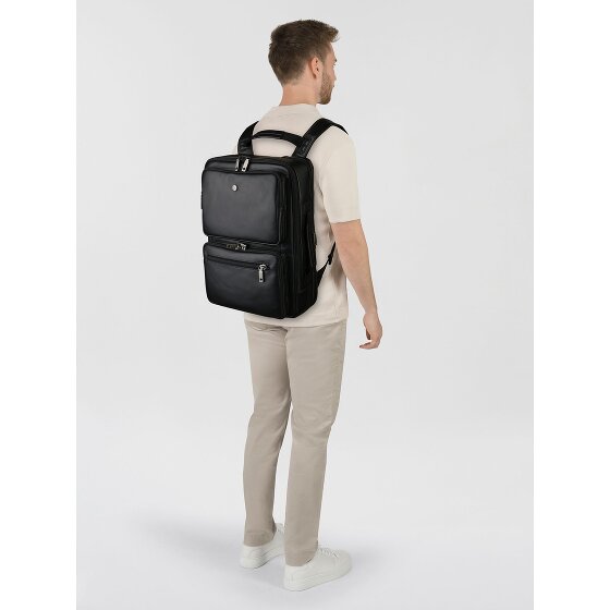 Jekyll & Hide Zaino da lavoro Protezione RFID Pelle 43 cm Scomparto per laptop