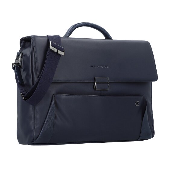 Piquadro Valigetta Vera Pelle 42 cm Vano porta PC