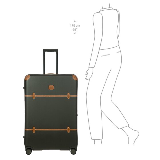 Bric's Bellagio 4 ruote Carrello 82 cm con piega di espansione