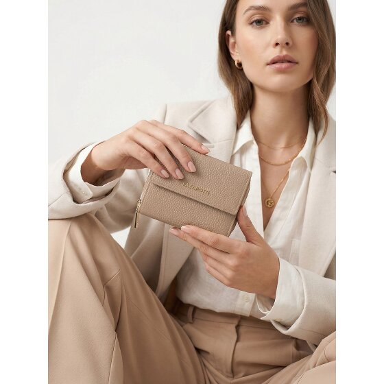 Lazarotti Portafoglio Bologna in pelle con zip 12 cm