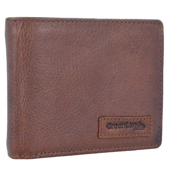 Greenland Nature Portafoglio Soft & Safe RFID in pelle 12 cm