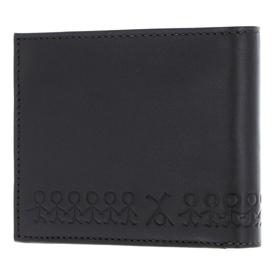 oxmox Leather Portafoglio Protezione RFID Vera Pelle 12 cm