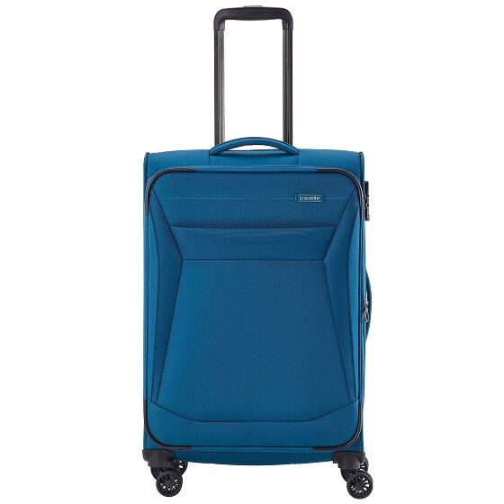 Travelite Chios 4 ruote Set di valigie 3 pezzi con piega di espansione