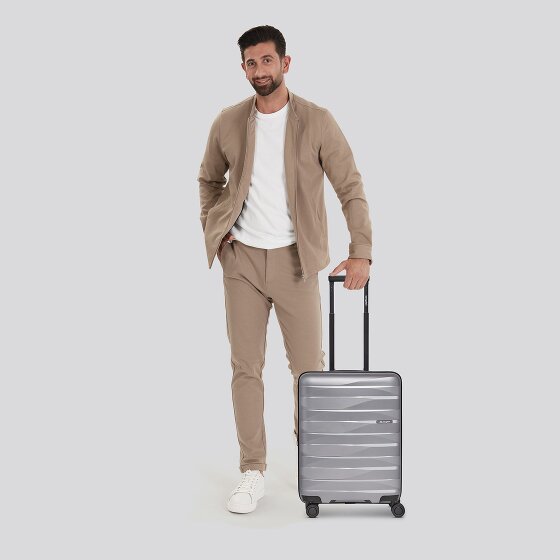 Bergpfeil Carrello da viaggio a 4 ruote per cabina S 55 cm con piega ad espansione