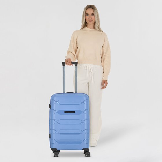 Polestream Strz by Asteroid 4 ruote Carrello M 64 cm con piega di espansione