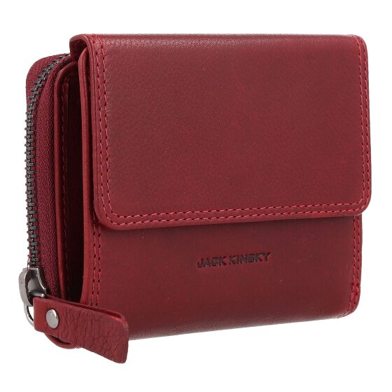 Jack Kinsky Portafoglio Protezione RFID Pelle 11 cm