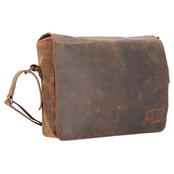 Pride and Soul Ben borsa a tracolla in pelle 33 cm scomparto per laptop