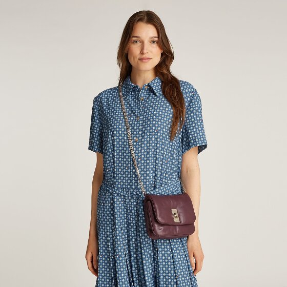 Tommy Hilfiger Soft Leather Mini Borsa Borsa a tracolla Pelle 18 cm