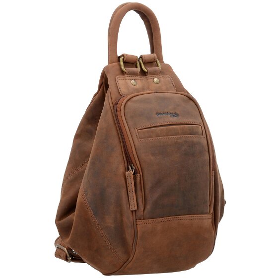 Greenland Nature Montenegro City Zaino in pelle 34 cm