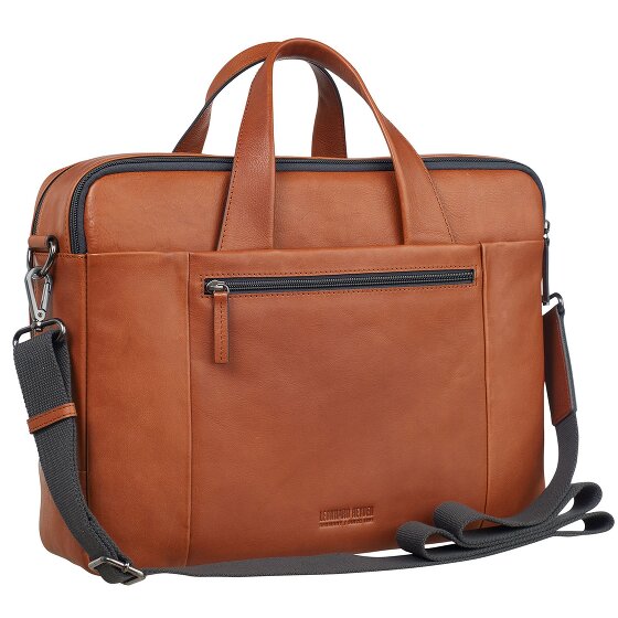 Leonhard Heyden Hamburg Cartella in pelle 40 cm Scomparto per laptop