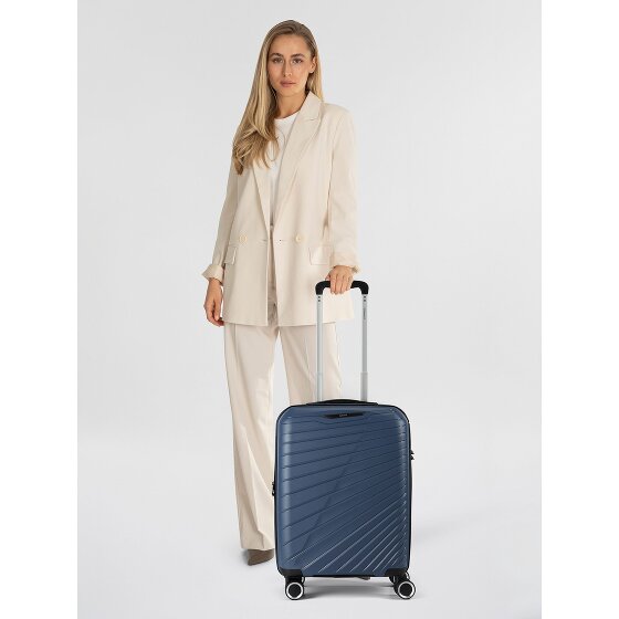 Benzi 5808 4 ruote Carrello della cabina 55 cm con piega di espansione