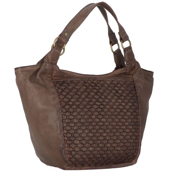 Greenland Nature Femi & Nine Borsa a tracolla in pelle 38 cm