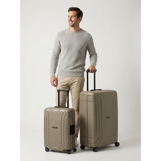 Redolz Set di valigie Essentials 4 ruote 15 2 pezzi con chiusura a tre punti