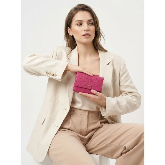 Lazarotti Bologna Portafoglio XL in pelle con scomparto con zip 14 cm