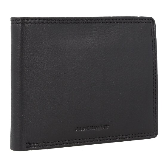 Jack Kinsky Montreal Portafoglio Protezione RFID Pelle 12 cm