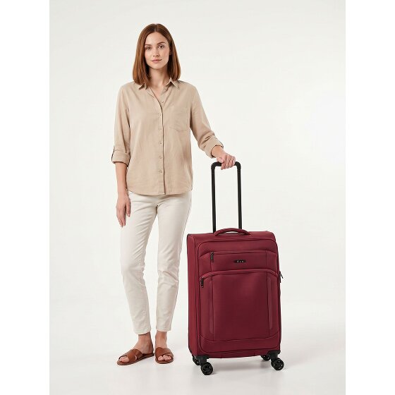 d&n Travel Line 9804 4 ruote Carrello M 68 cm espandibile