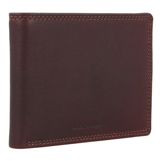 Jack Kinsky Portafoglio Protezione RFID Pelle 12 cm