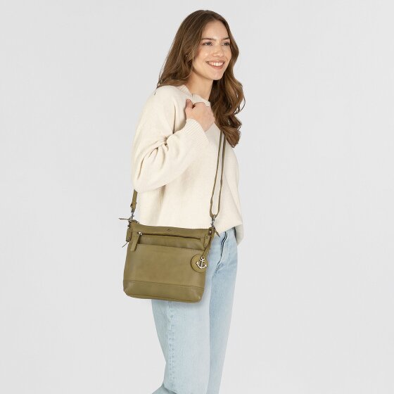 Harbour 2nd Soft Weaving Borsa a tracolla Pelle 25 cm