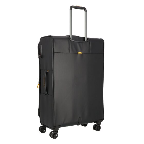 Mandarina Duck Eco Coated 4 ruote Carrello L 78 cm con piega di espansione