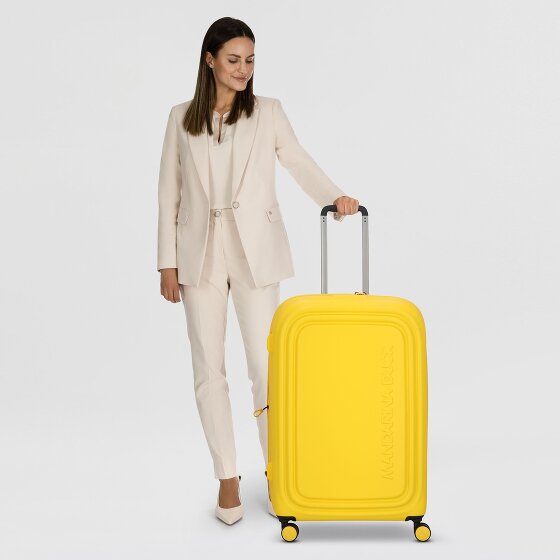 Mandarina Duck Logoduck + 4 ruote Carrello L 75 cm