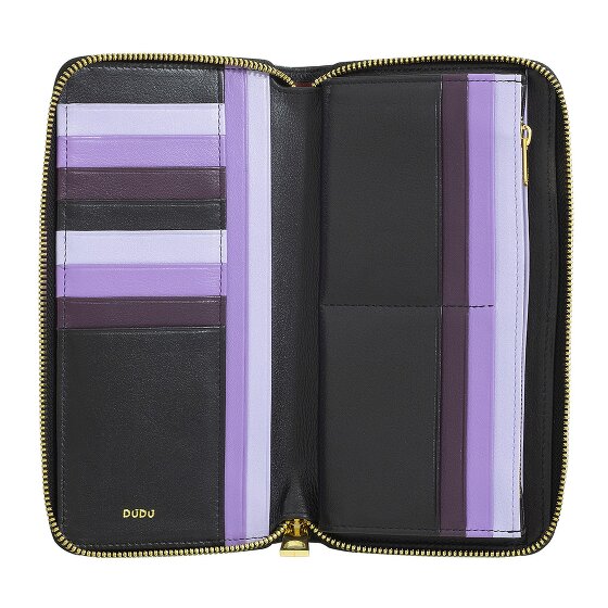 DuDu Ustica Portafoglio Protezione RFID Vera Pelle 20 cm