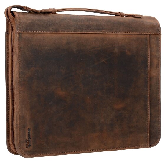 Greenland Nature Montenegro Cartella universitaria Pelle 34 cm