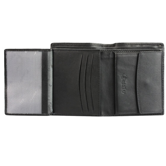 Esquire Eco portafoglio in pelle 9 cm