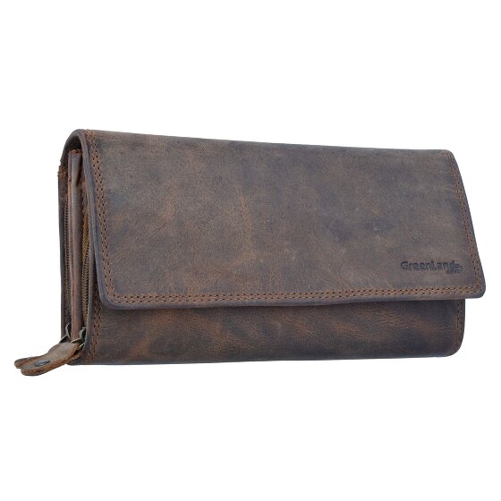 Greenland Nature Montenegro Portafoglio in pelle 19 cm