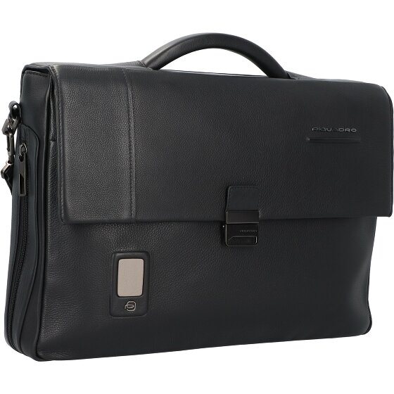 Piquadro Akron Cartella in pelle 42 cm Scomparto per laptop