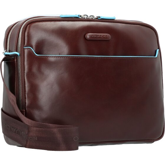 Piquadro Cartella quadrata blu 22 cm