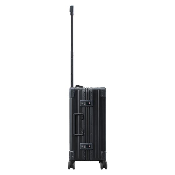 Aleon Trolley cabina Traveler Domestic a 4 ruote in Alluminio, 55 cm