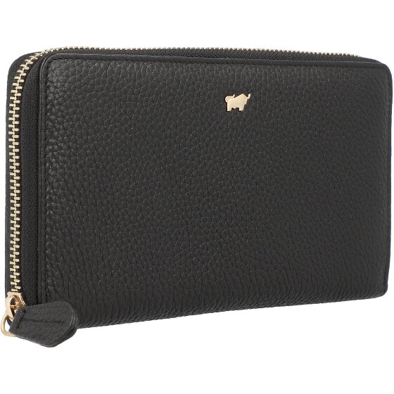 Braun Büffel Asti Portafoglio Protezione RFID Pelle 19 cm