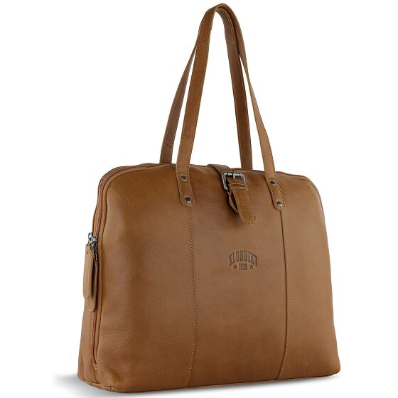 Klondike 1896 Gold Charles Valigetta Pelle 37 cm Scomparto per laptop